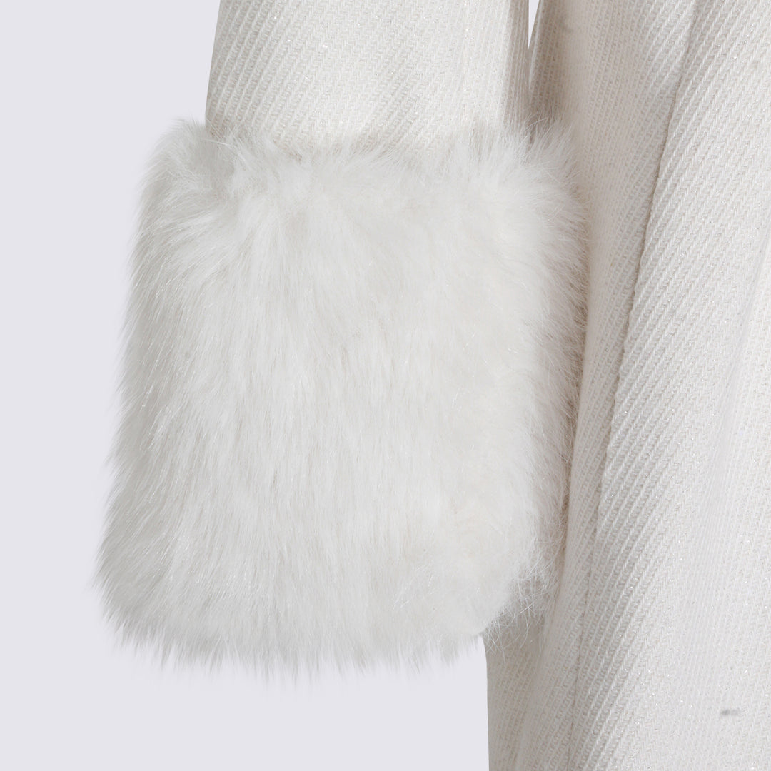 Twin-Set Coats - SALE PEPE NEVE/SILVER | f42d0bd08f3821e43c16994a7f5185eeeb44e5ea