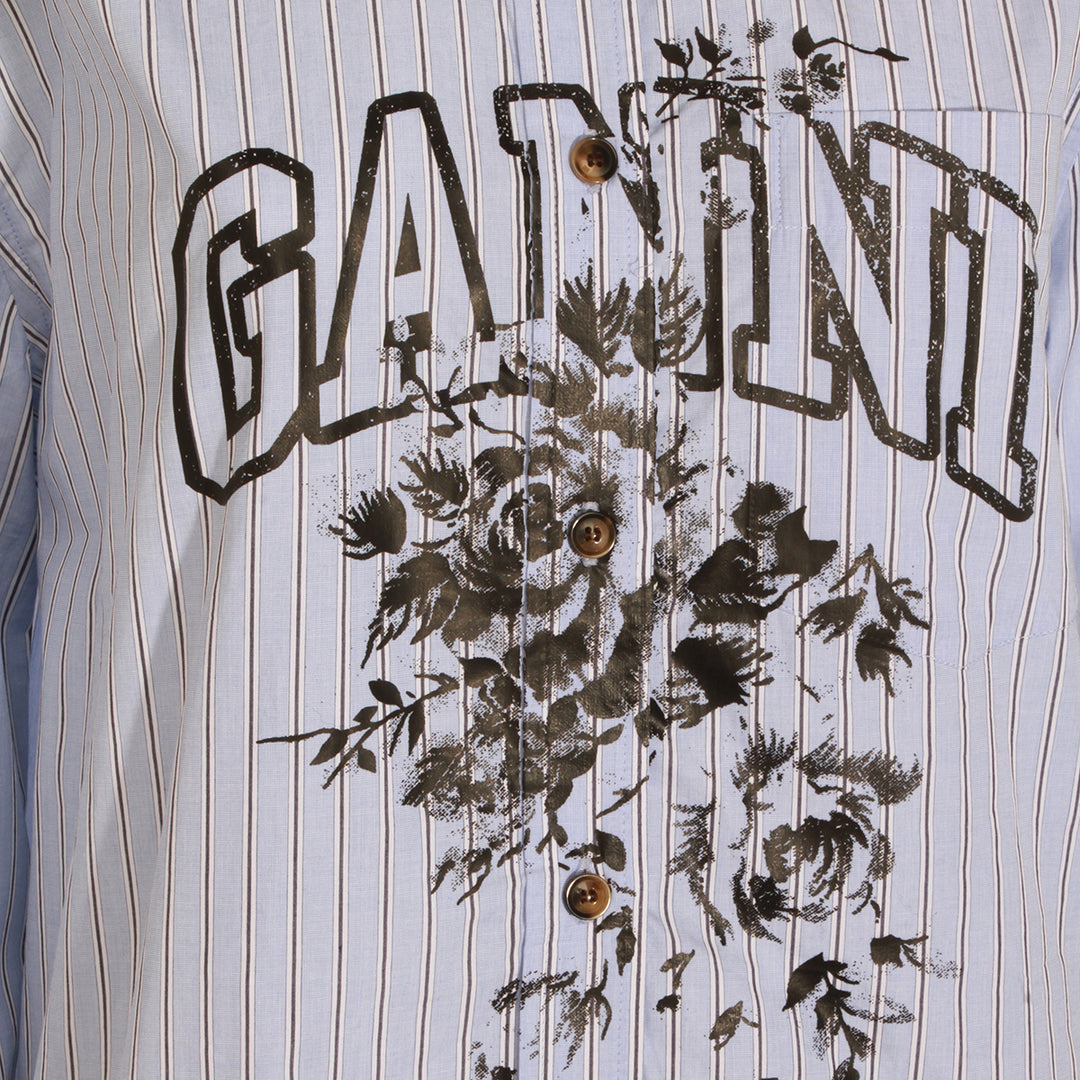 Ganni Shirts - LAVENDER LUSTRE | 1f01f2a11586ffe59c9d771b30cf0dc5281184ce