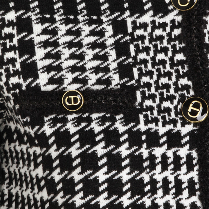 Twin-Set Jackets - CHECK NEVE/NERO | 37b7038d15f014742e63fa55a22c9dc824c337de