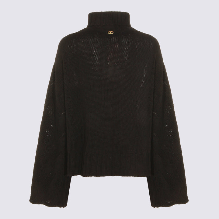 Twin-Set Sweaters - Blacks and greys | ca3f219f6bf1ac9fd03a2e283146141c8adab3d9