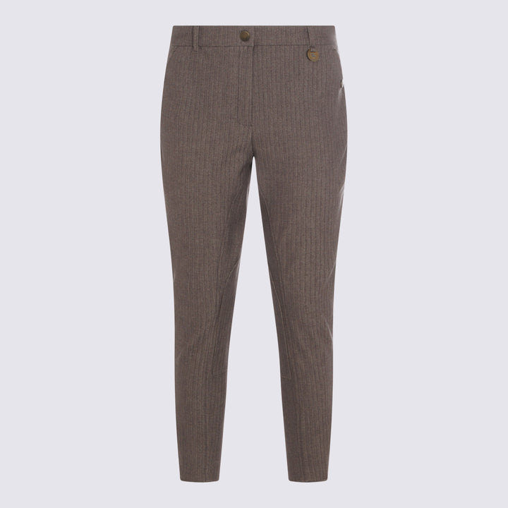 Burberry Trousers - WALNUT BEIGE | 5e9daaa663edc0c8b7b6ef123caae41dc208c101