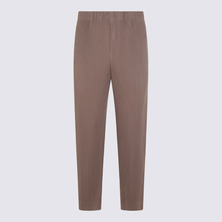 Homme Plisse Issey Miyake Trousers - Light and natural | c0a2cb11f1078f5572656c8b5deb9089c8921391