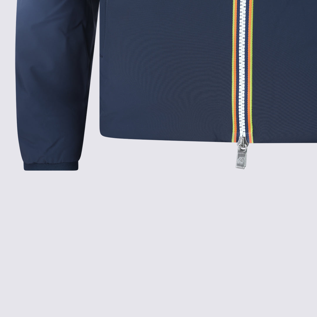 K-Way Jackets - BLUE DEPTH-GREEN BLACKISH | ca8ec3d1183d531aa38fd881d68cceb789f923a9