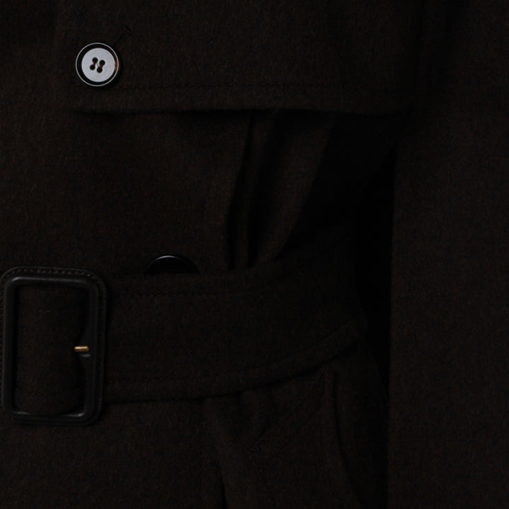 Burberry Coats - COG BROWN MELANGE | ce2bf9ff4a50e008b987ee633b22fb1119da28b8