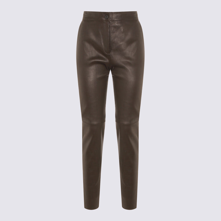 Antonelli Firenze Trousers - Dark brown | 026a246c59ad9cc90f1c2b98d5fd78cd2eecbb32