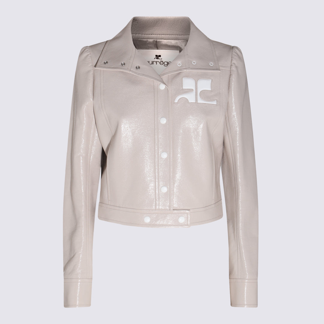 Courreges Jackets - MASTIC GREY | 481aa545bb262d54f2884c2041fb3d788fe33e6d