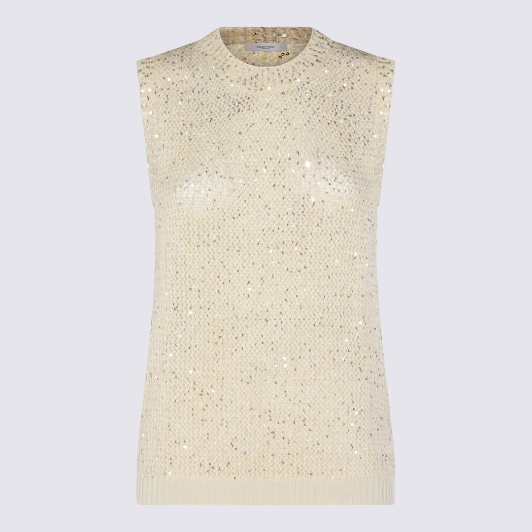 Golden Goose Sweaters - HERITAGE WHITE | 7ed8912a7fdcbc1cf463aae3d23f04927481eaf2