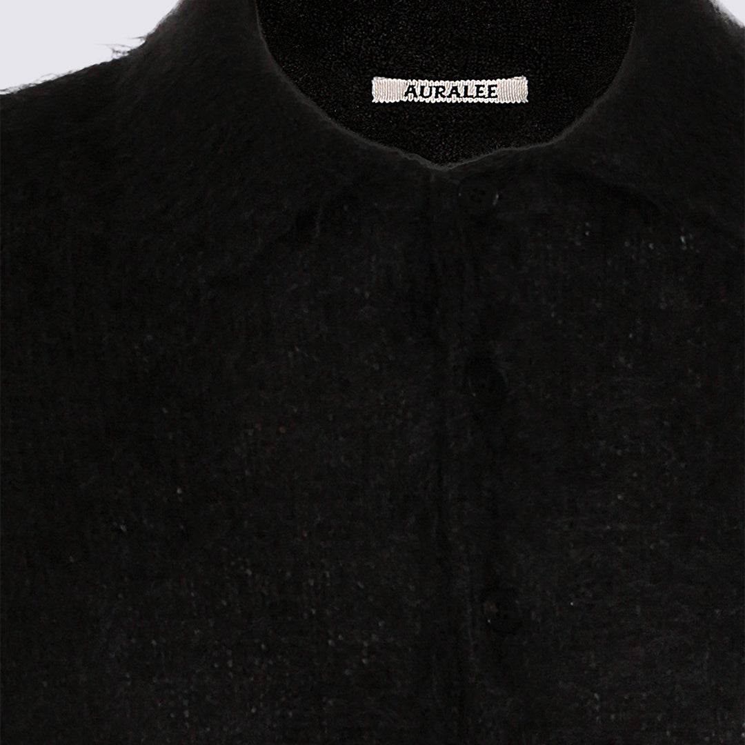 Auralee Sweaters - Ink Black | 5587f3422c2379ce0f8f8a0a5a76d521e92d1d27