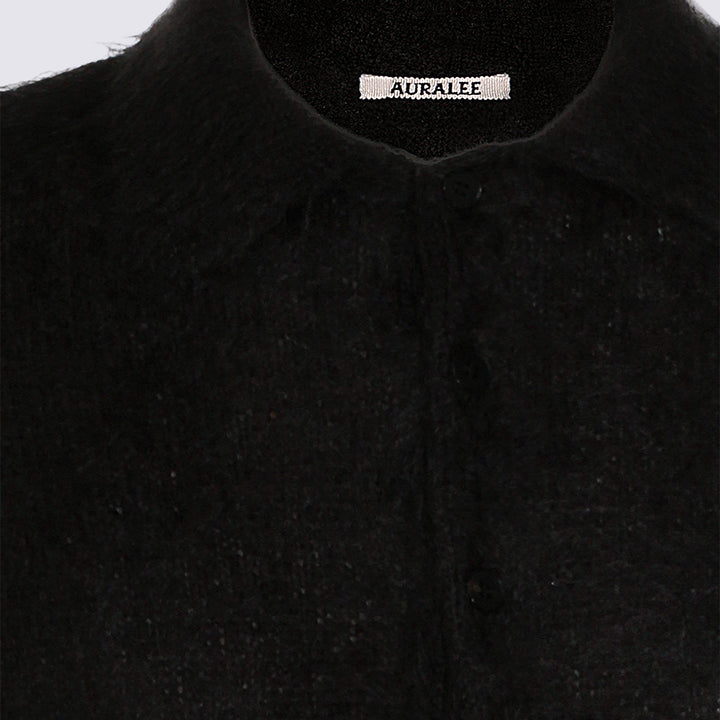 Auralee Sweaters - Ink Black | 5587f3422c2379ce0f8f8a0a5a76d521e92d1d27