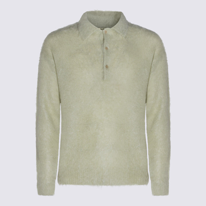 Auralee Sweaters - LIGHT KHAKI | 0a40c6848c3db6fd7558ce43619a8dd157e79c70