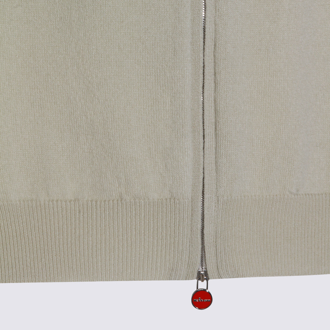 Kiton Sweaters - SAGE GREEN | 7399b49f9d1bc29210db93dbb48ab62b51b73696