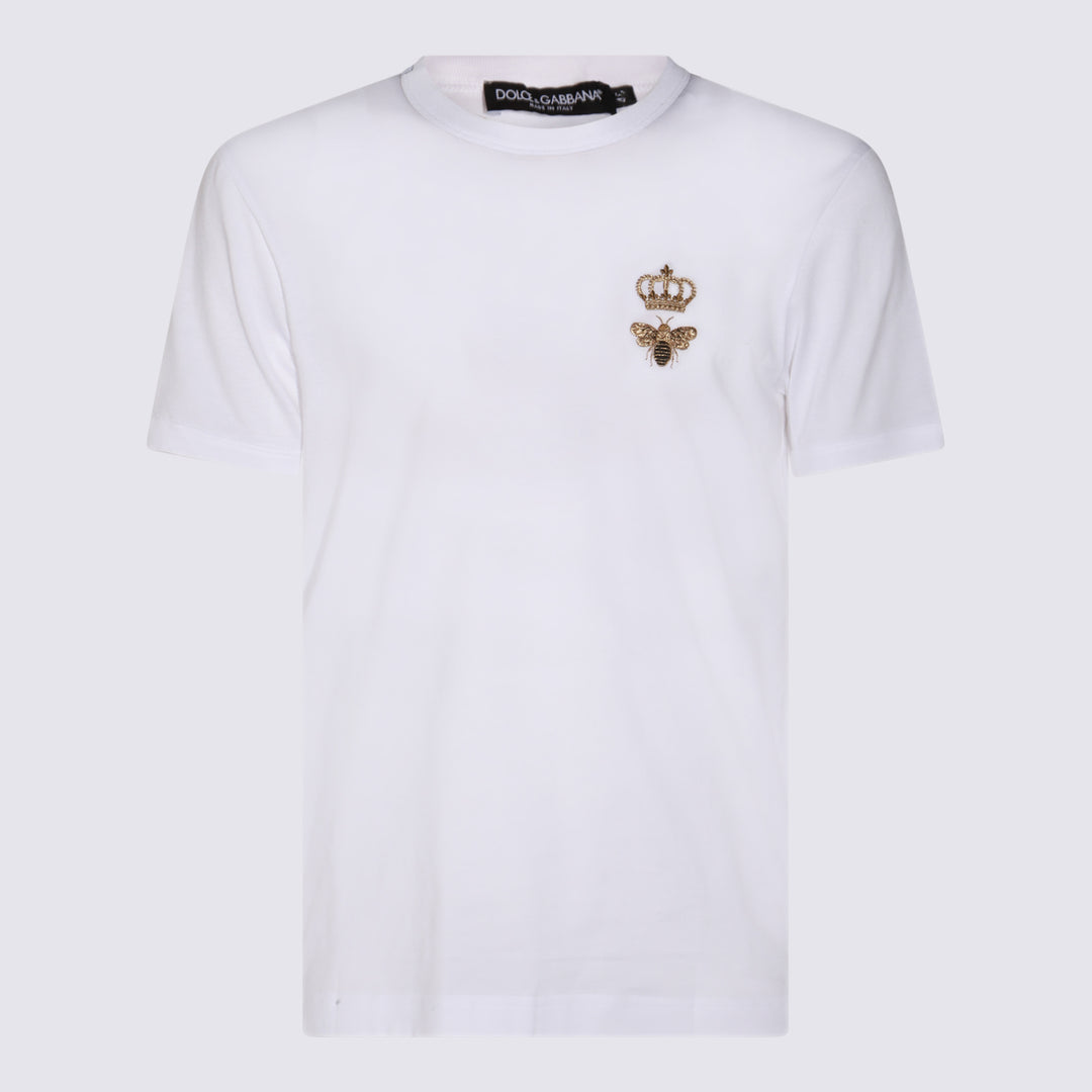 Dolce & Gabbana T-shirts and Polos - Light and natural | 4f4ca0ca1f719c485a72cfedfcf751a391f64845