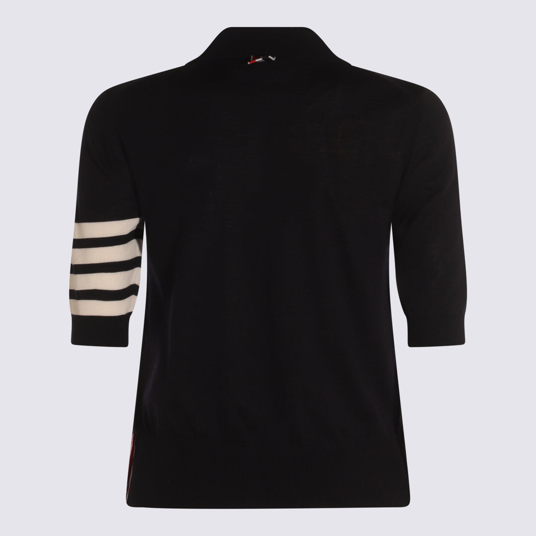 Thom Browne Sweaters - Blue and green | 9f5315fcc1ac296682763ce15e9c6943c41c0bf8