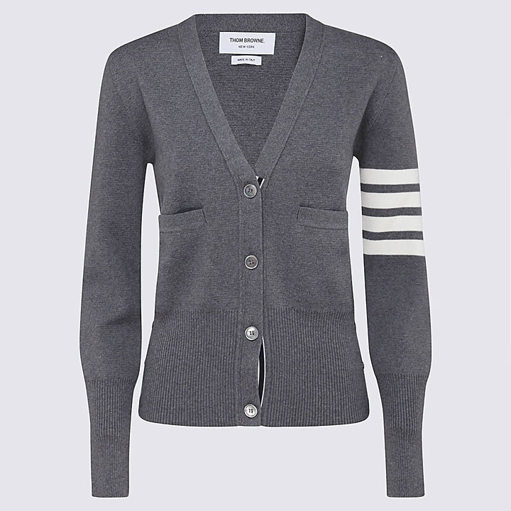 Thom Browne Sweaters - MED GREY | e9b91290d1887667df046919ce04a8d433574f76