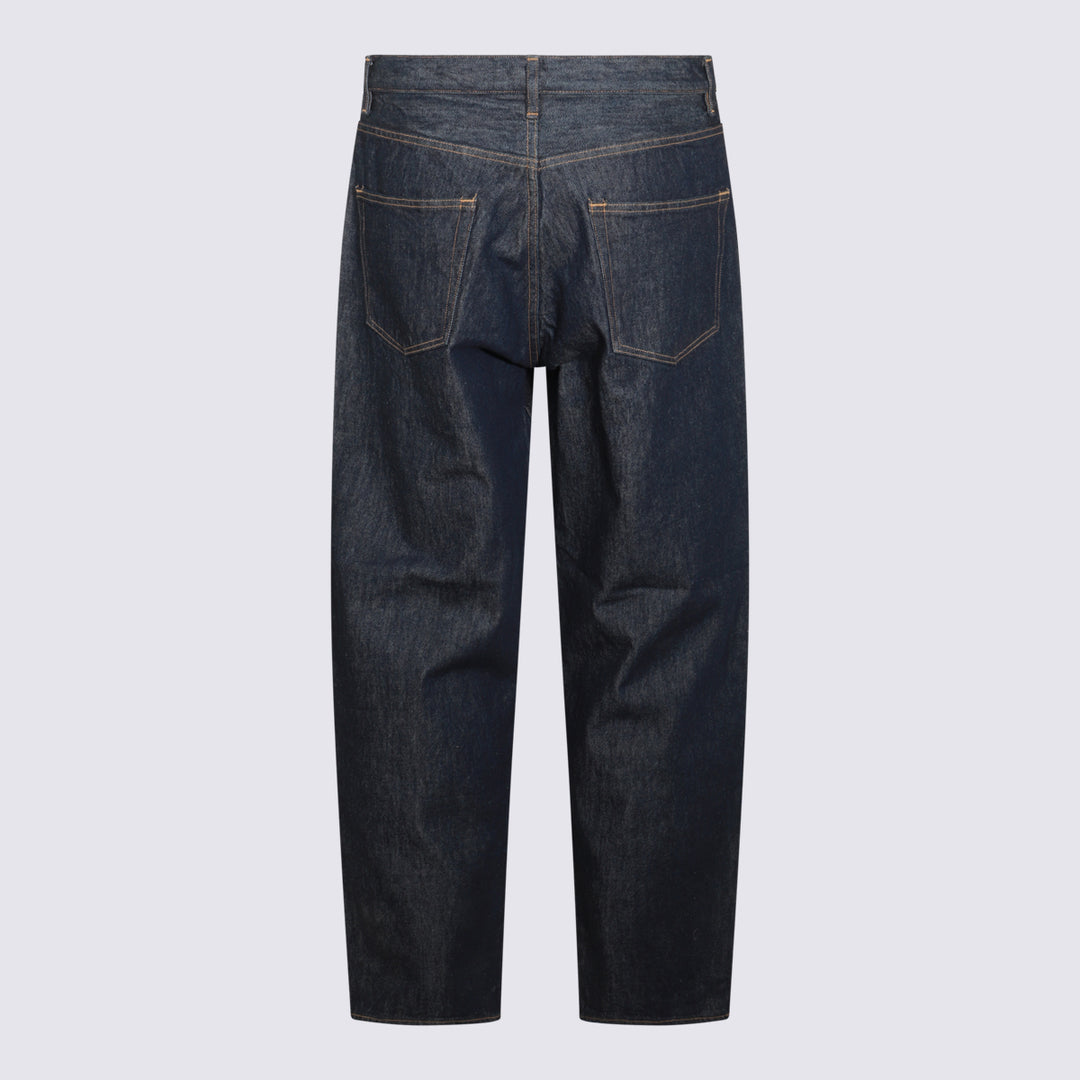 Auralee Jeans - Blue and green | a53669f9e58ccb59ca011e59f56fa2e82522a701