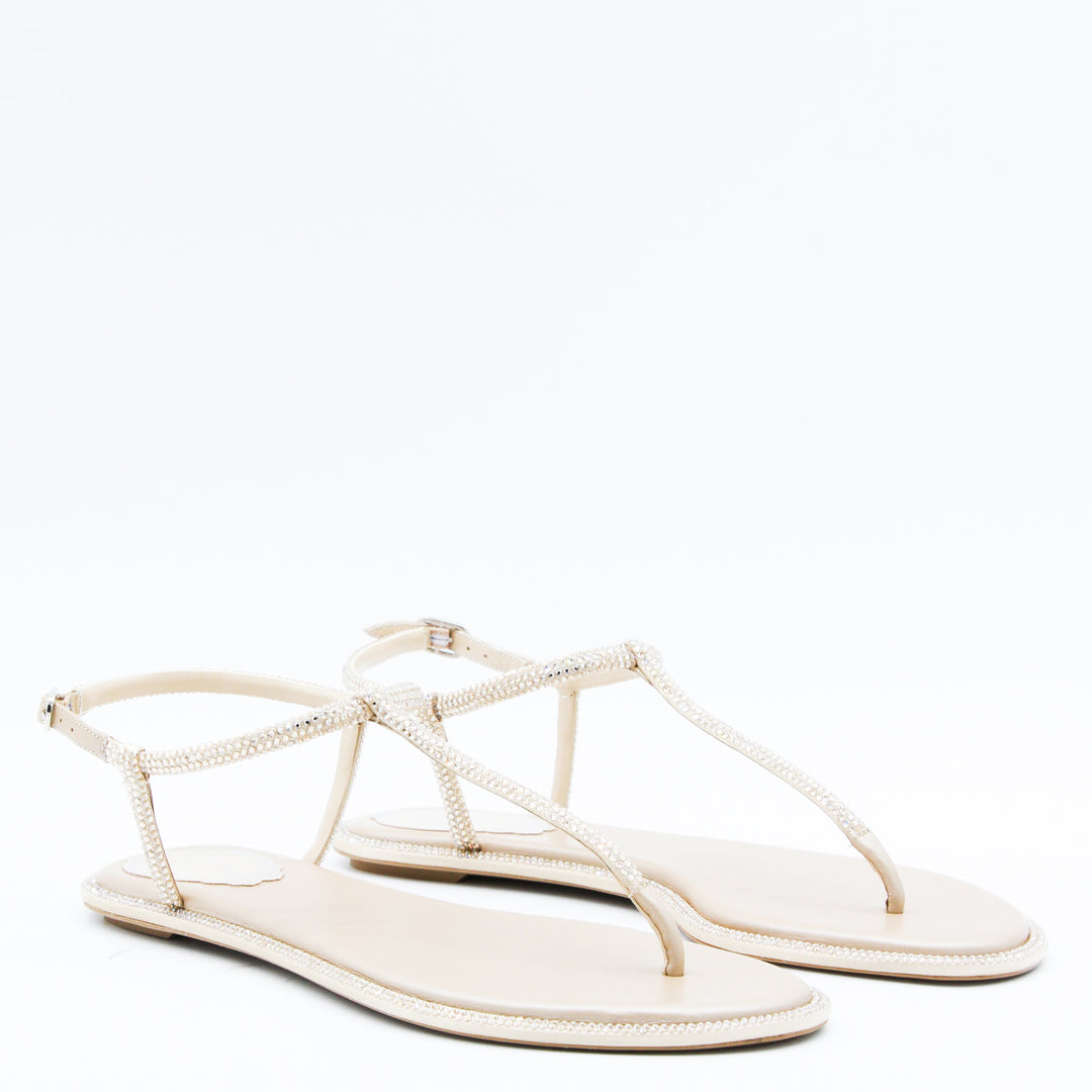 René Caovilla Flat shoes - Light and natural | 9d95f422b76b01c629dd3464da7cfa4b51d1f4c8