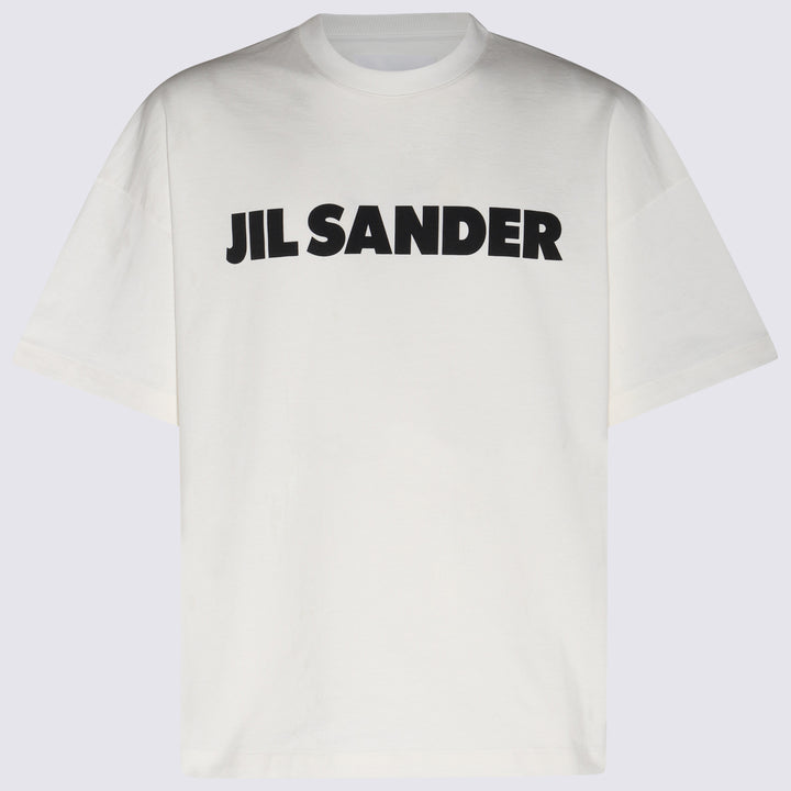 Jil Sander T-shirts and Polos - PORCELAIN | 60058a338fa990a66bd5af52143056f197f5af9a