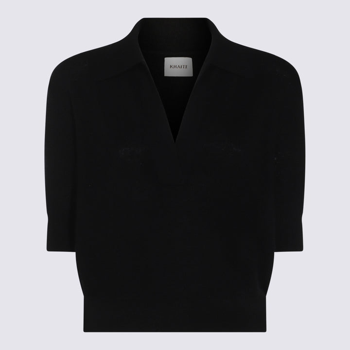 Khaite T-shirts and Polos - Blacks and greys | 2349f97e3a76327fbc68fbbd9f961fa041cd1991