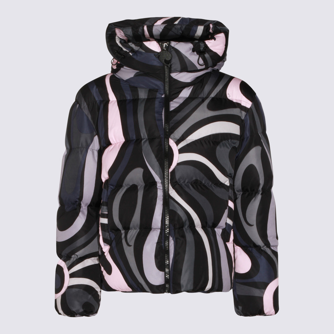 Emilio Pucci Coats - Blacks and greys | 45f3d788011d7b91166fc5fb676eb05f64d929a0