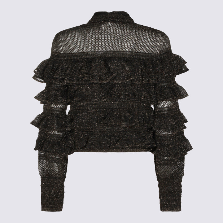 Zimmermann Top - METALLIC BLACK | 3b46b2ab4febee6d4f786ae5079873a6fd9b4a0a