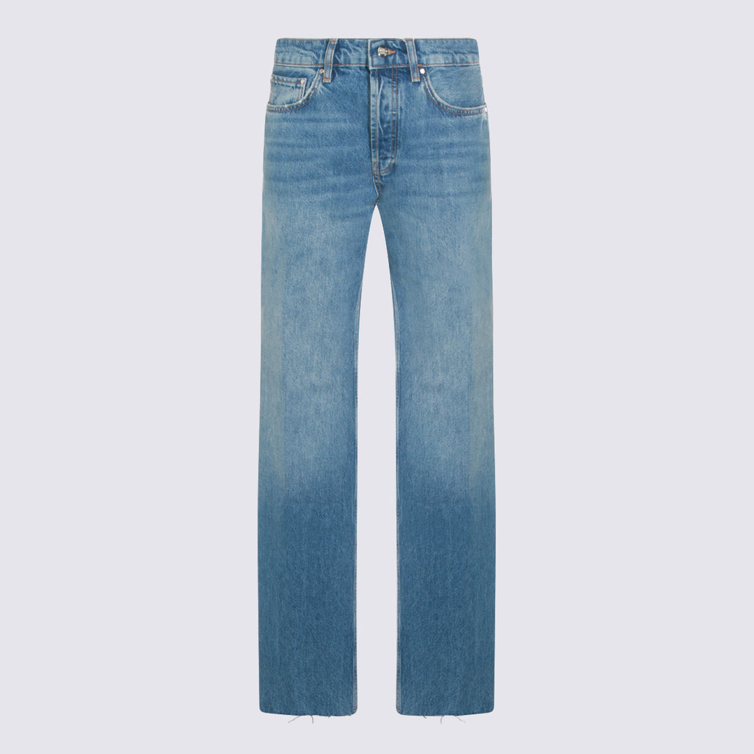 Anine Bing Jeans - Washed Blue | c8313b397eb2f2c5026176e8926ecb486badd829