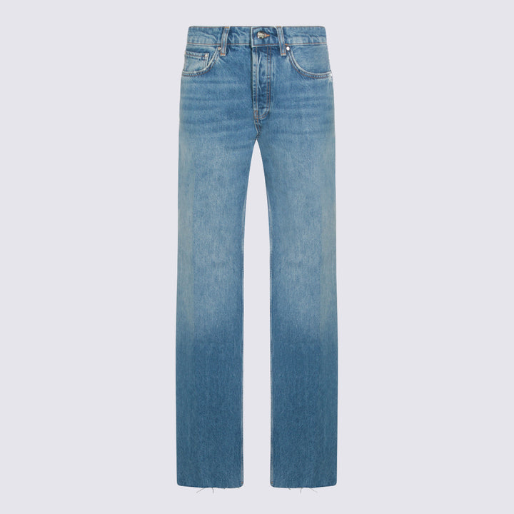 Anine Bing Jeans - Washed Blue | c8313b397eb2f2c5026176e8926ecb486badd829