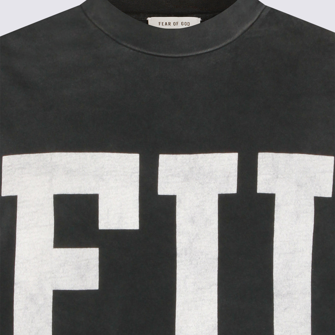 Fear Of God T-shirts and Polos - Blacks and greys | c1c7c45282642b6c22b4a5c56b794bba7d946539