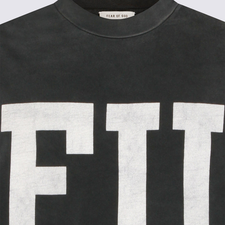 Fear Of God T-shirts and Polos - Blacks and greys | c1c7c45282642b6c22b4a5c56b794bba7d946539