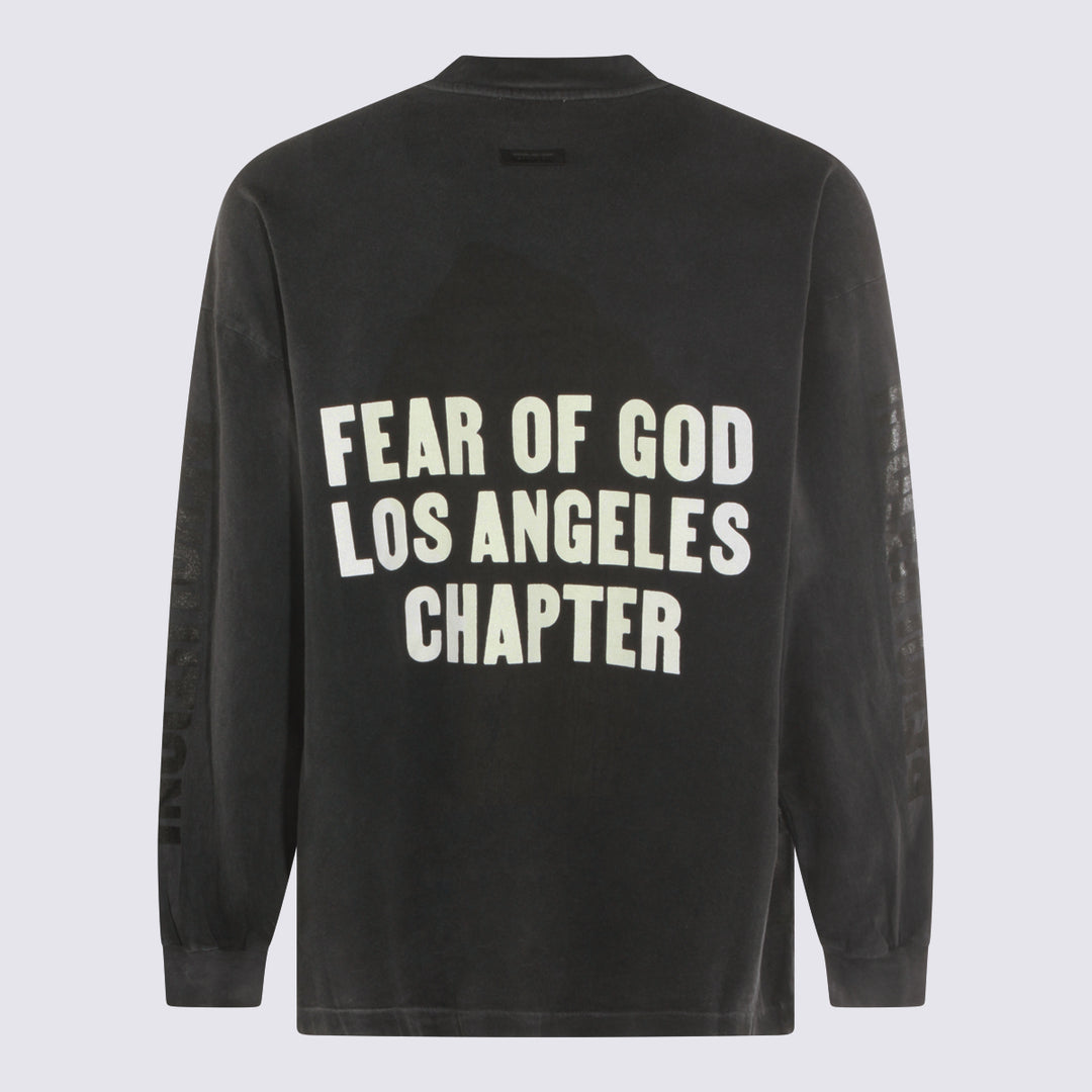 Fear Of God T-shirts and Polos - Blacks and greys | 139698d78d9240708654fb45a1758a36ac1274a2