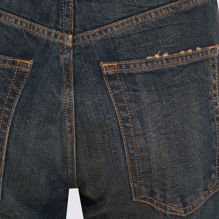 Maison Margiela Jeans - Blue and green | f641a901856ef95b7a01987502ee7ba0b76a7b8d