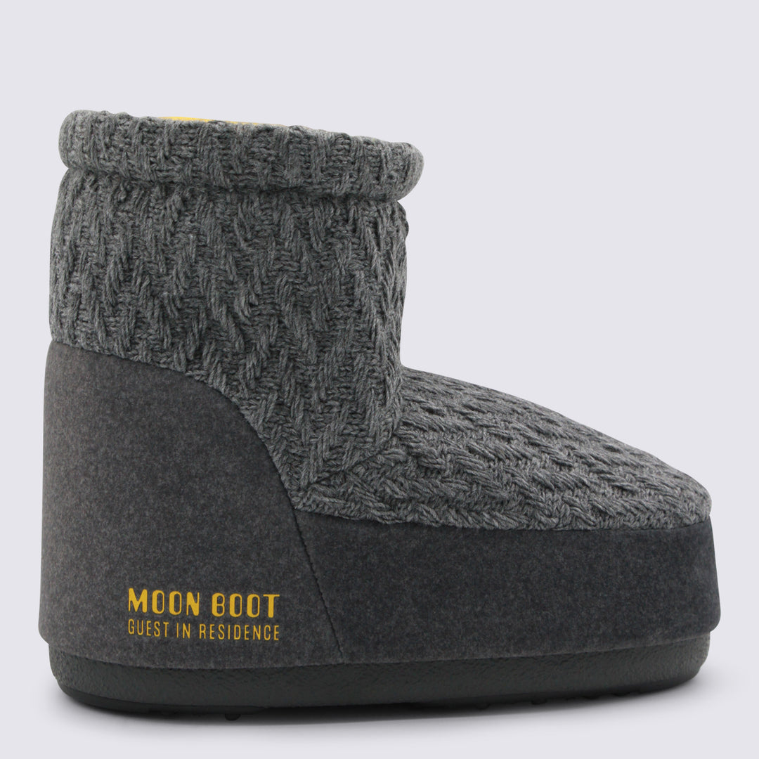 Moon Boot Boots - Blacks and greys | 0eed51c02aacbe59b94462e3ee0739c5046fe3a1