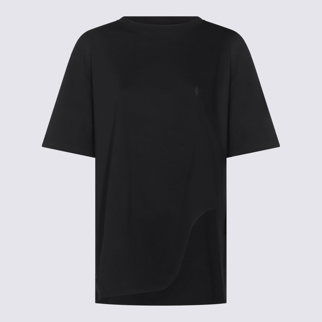 The Attico T-shirts and Polos - Blacks and greys | cb4ee348e26797edc5cc46593b5d8b9b446084d1