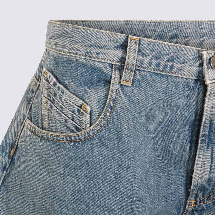 The Attico Jeans - Blue and green | 3776a8eedb0d2b494c42eacae994266e9dbec3a1