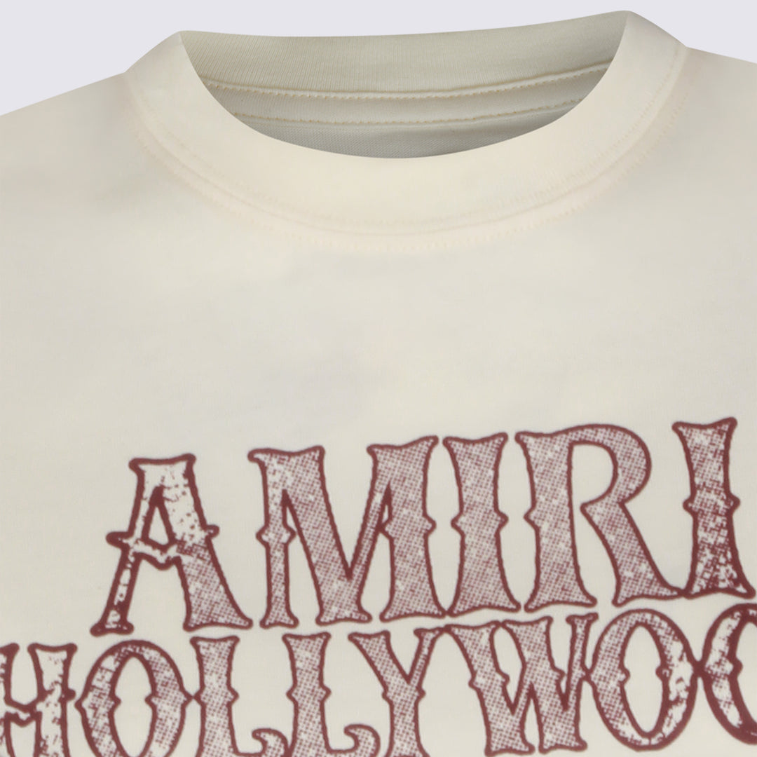 Amiri T-shirts and Polos - Light and natural | 7531470ec91b8ad86cde218b6abe4b9ac3f10cbd