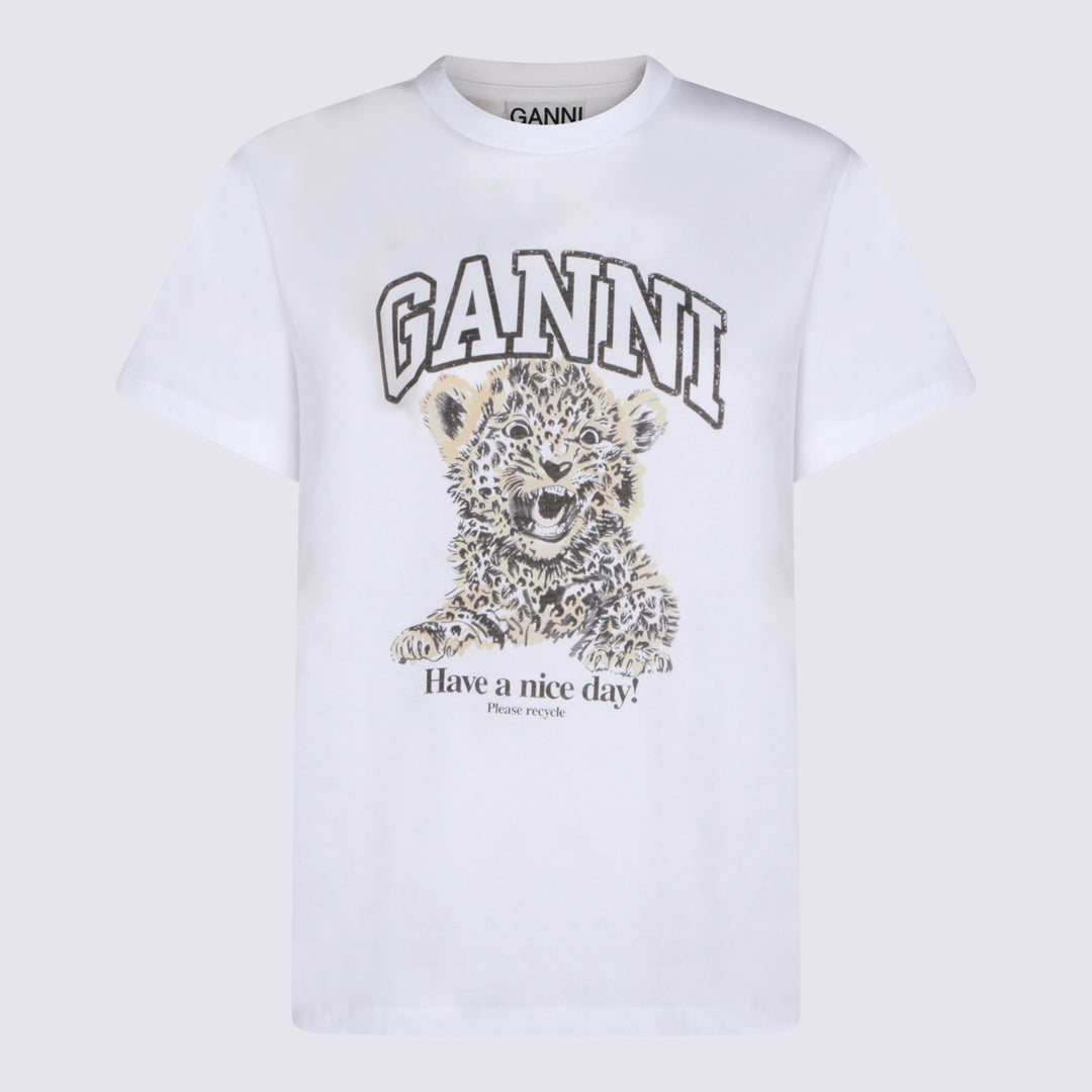 Ganni T-shirts and Polos - Marrone | c0f006a938afd485dd087bcbc47f8f6bcf7352d5