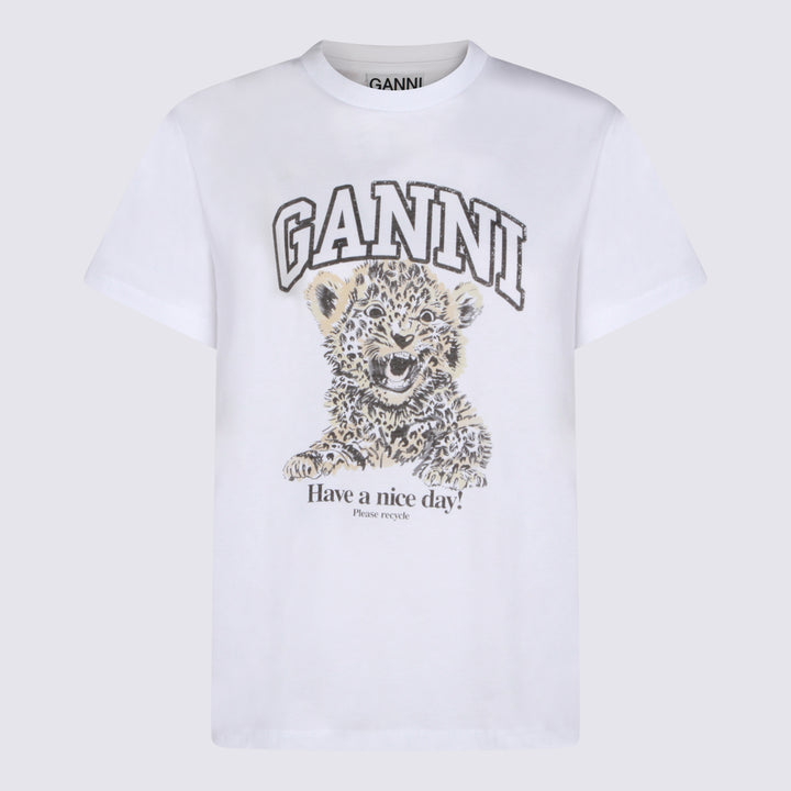 Ganni T-shirts and Polos - Marrone | c0f006a938afd485dd087bcbc47f8f6bcf7352d5