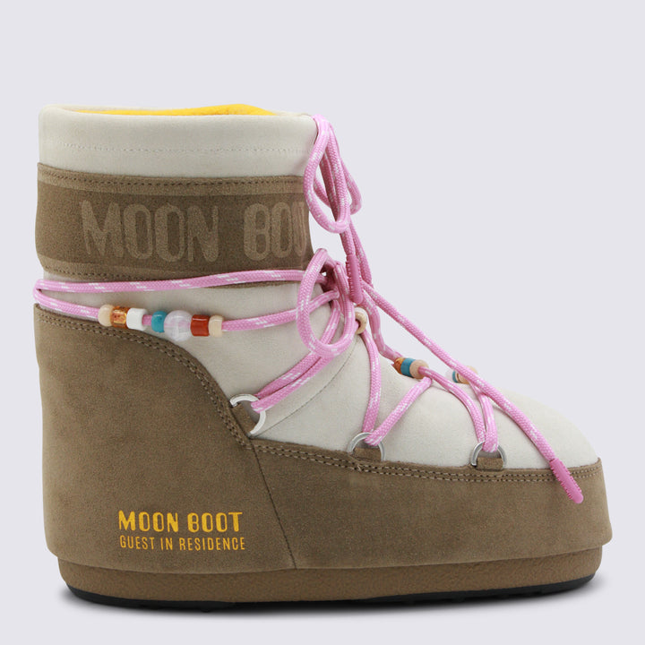 Moon Boot Boots - HONEY/WHITE SAND | bd20ee155dc23a68bae99b604527b29b45f59b0e