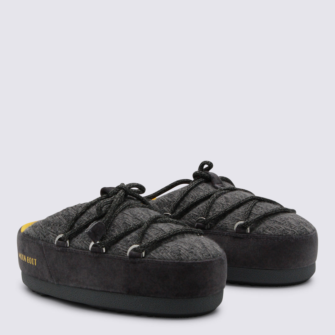 Moon Boot Flat shoes - Blacks and greys | 395d359d3cd08e6d3e36ed1f7efa9bf5bbb010e5