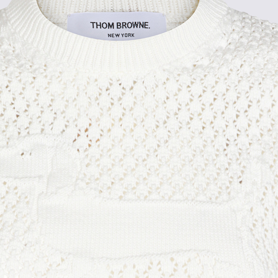 Thom Browne Sweaters - Light and natural | 0ec40cdd37e30ccbffdd0fa8ff2f1486acc64f14