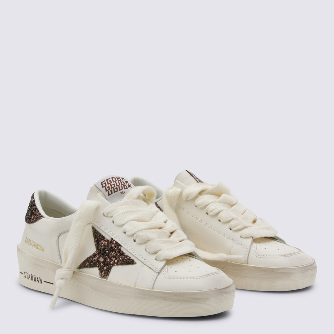 Golden Goose Sneakers - WHITE/BEIGE | f6b3899ab7488de700d86272accf7c9d7bb1c563