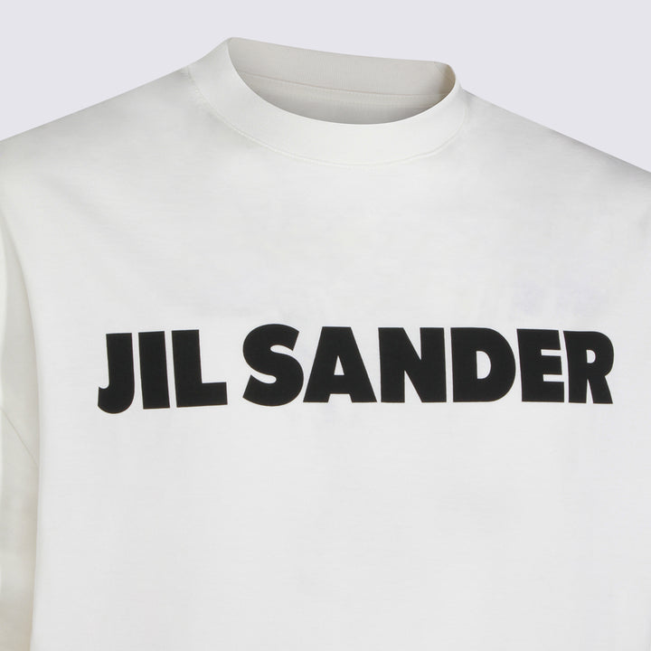 Jil Sander T-shirts and Polos - PORCELAIN | aac4095335b608cc49a9f308f86f551fd907b6cc