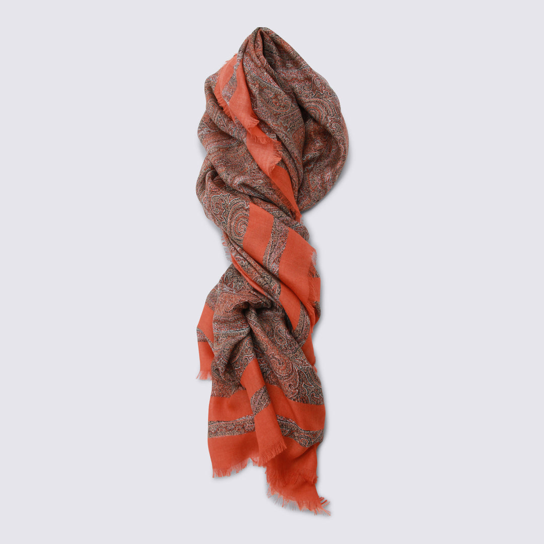 Etro Scarfs - Marrone | 1eade9e1f1ff3fad2749ea0123c487a7b0a40cef