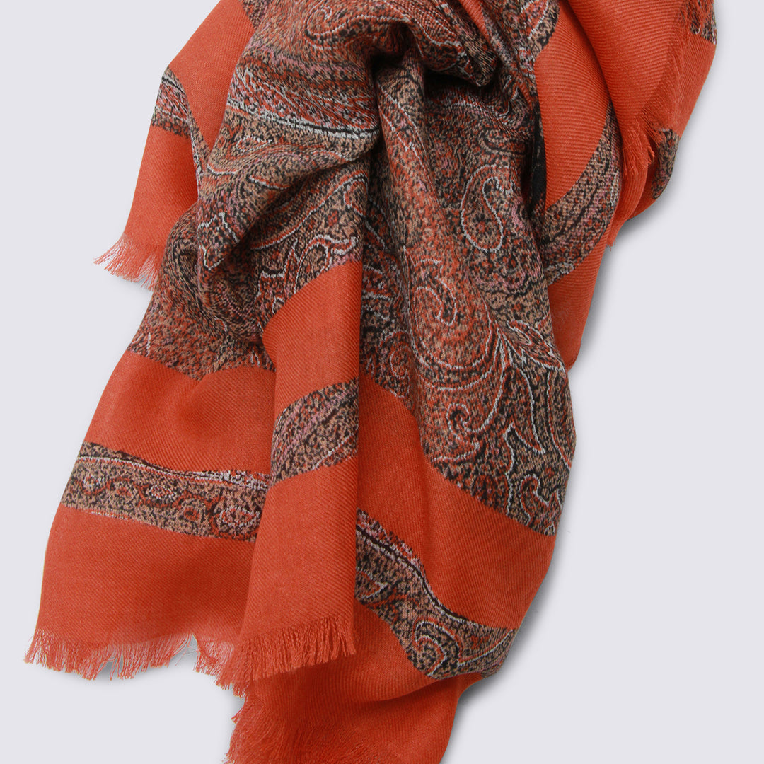 Etro Scarfs - Marrone | 557d051d2276555a8a0440f321212b7c21fd6dbf