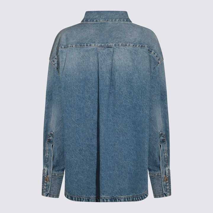 The Attico Shirts - Blue and green | dea9cdfaa690800e2672a4c951e2179ab7276ae2