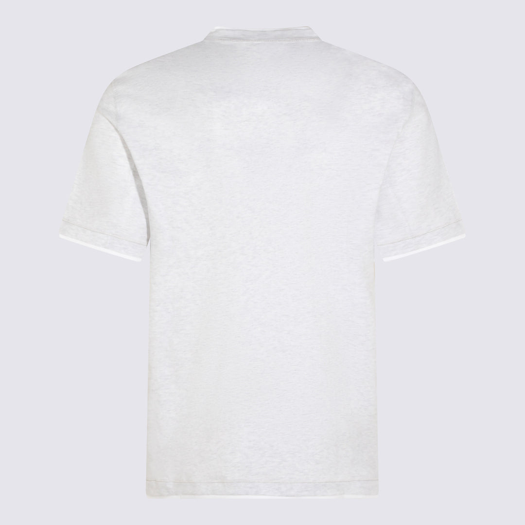 Brunello Cucinelli T-shirts and Polos - Blacks and greys | 8ca7f32d49efa1be55b9d3eb4ff9d4d36459540d