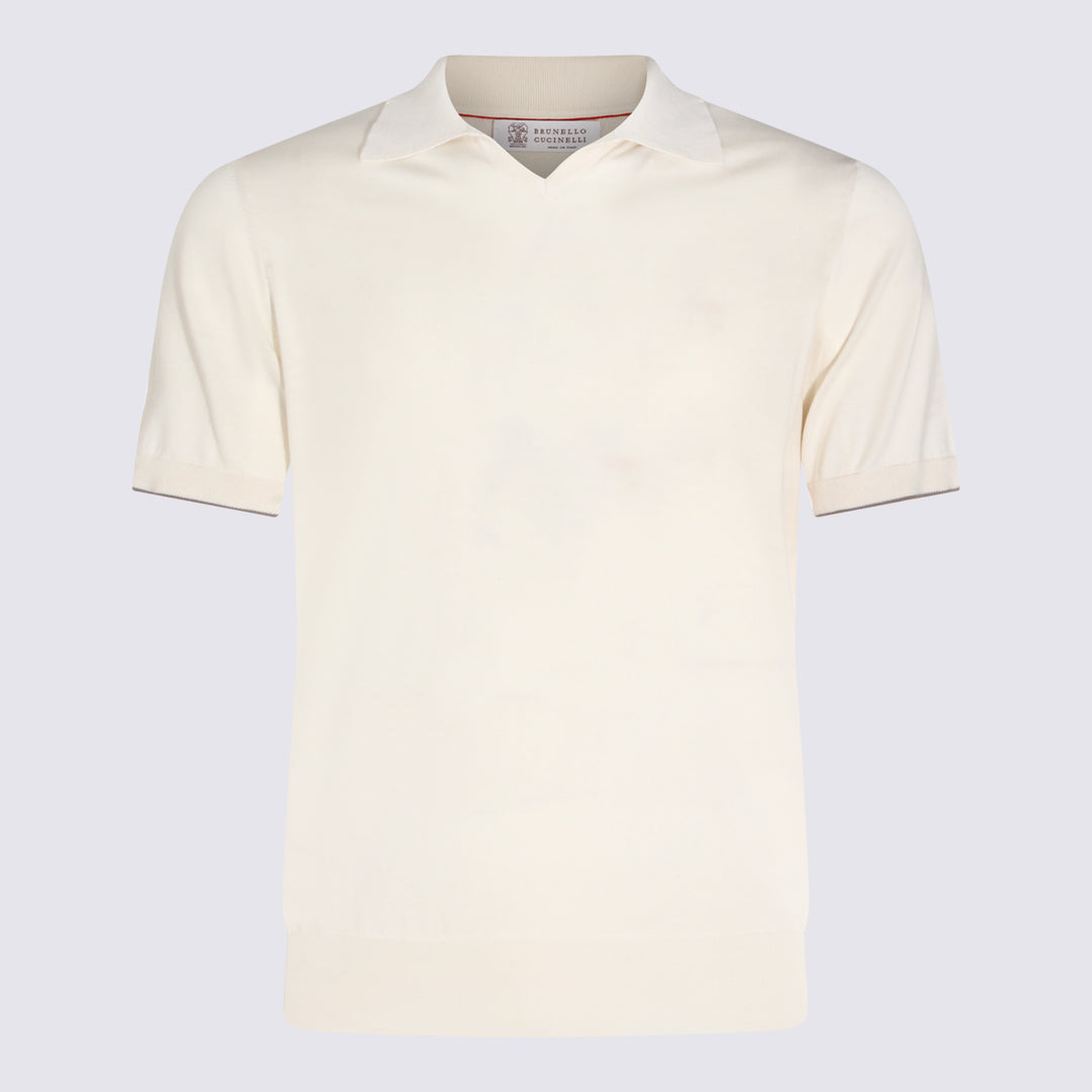 Brunello Cucinelli T-shirts and Polos - ENGLISH WHITE | e6dd3d9de4c6ad102ec2959b7a8e311b10dda356