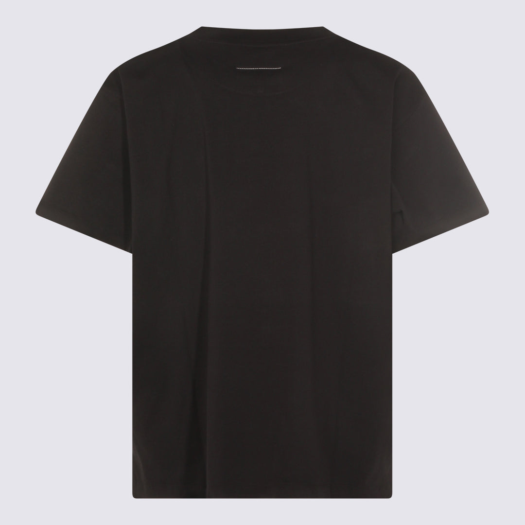 Mm6 Maison Margiela T-shirts and Polos - Blacks and greys | dbc76f07a9f6efbb2c2c24d59a6c65d3380e7cb5