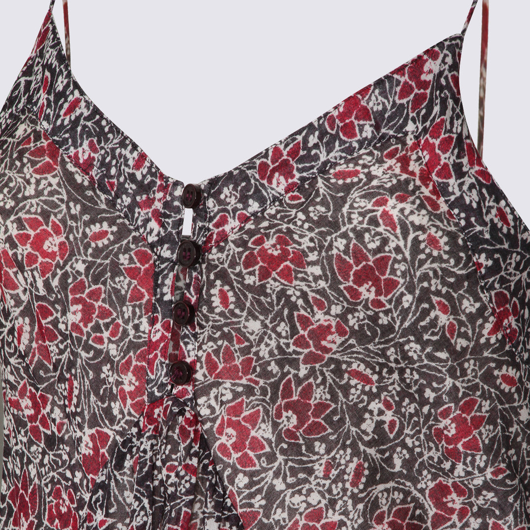 Marant Etoile Dresses - CRUSHED BERRY | 4b4035a946963544d99348fd9fd258d31d5ac5f3