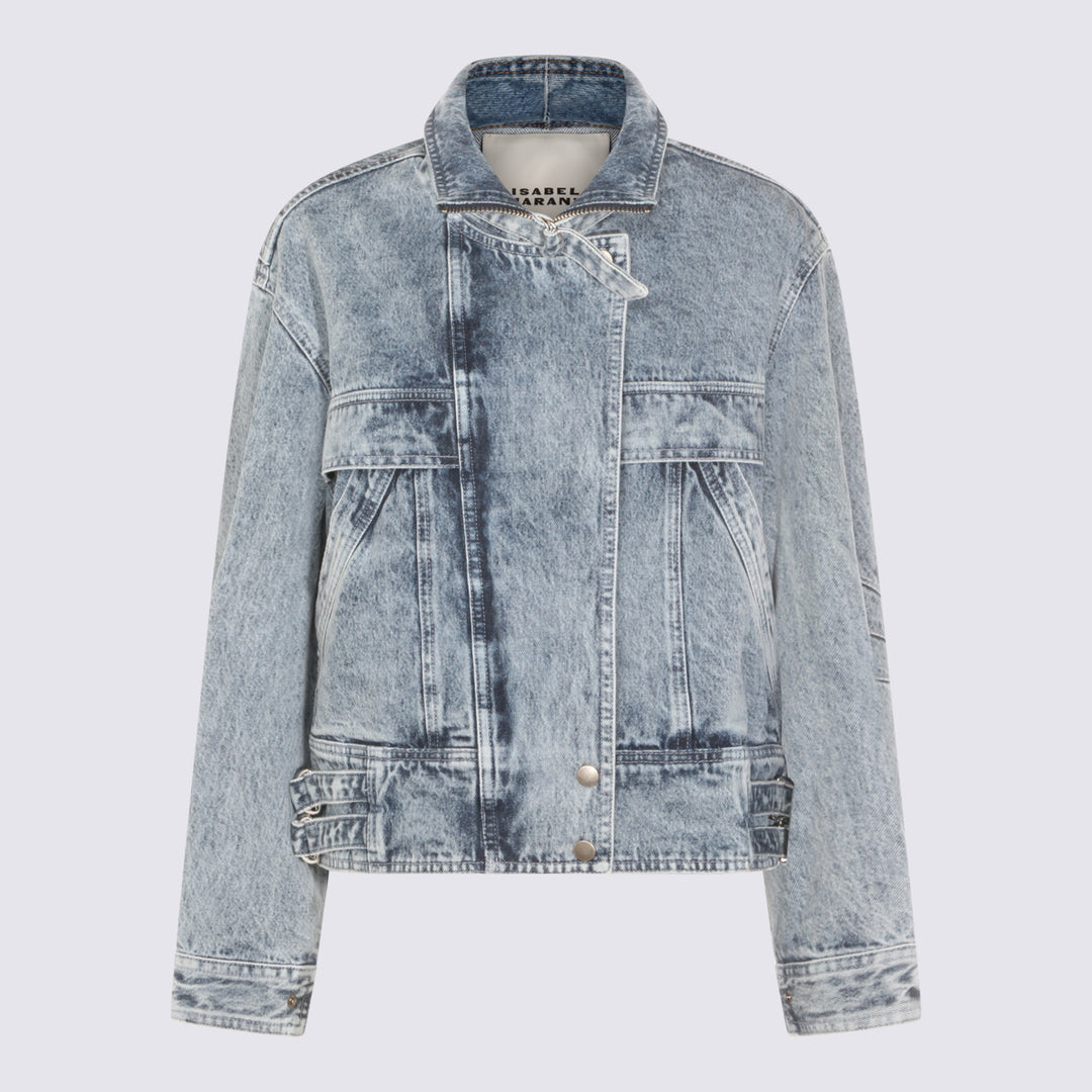 Marant Etoile Jackets - Blue and green | 09386a8484bbf554ad46539b03b176a1d0251cf9