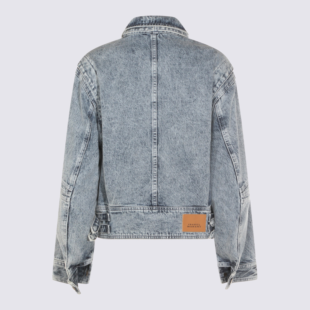 Marant Etoile Jackets - Blue and green | e147008fa3f8f2faf5c0e1ac1bee82afc7f0261a